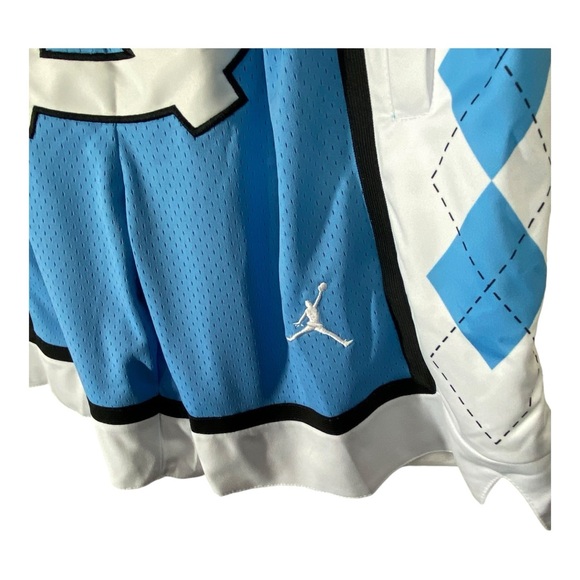 JUST DON X JORDAN North Carolina UNC Tar Heels Basketball Shorts size Small - Picture 4 of 7